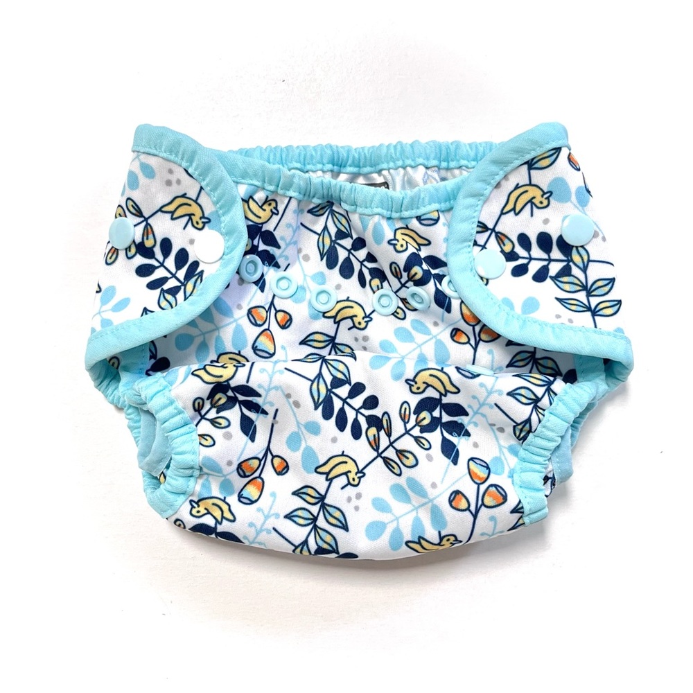 Thirsties Cloth Diaper Cover Bird Floral